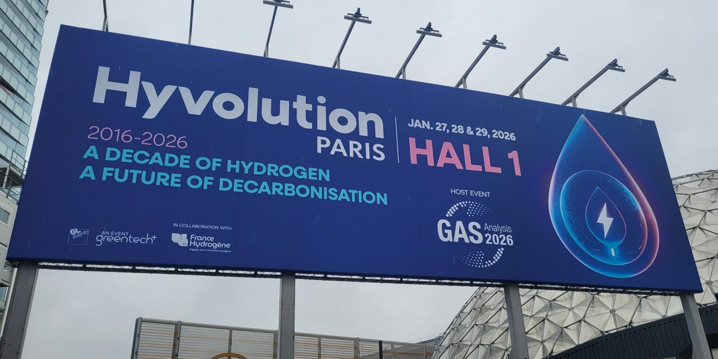 ARCLÈS présent aux 10 ans du salon HYVOLUTION, carrefour de l’hydrogène